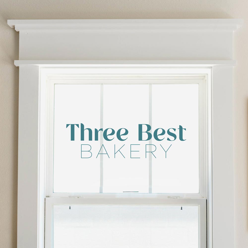 Three Best Bakery Logo